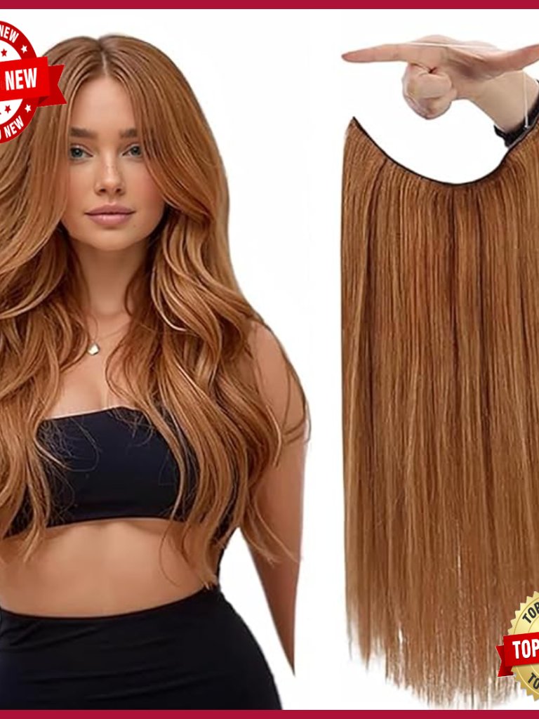 14 Inch Real Human Hair Extensions Clip In Layered Hairpiece 76g